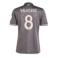 Camiseta Real Madrid Federico Valverde #8 Tercera Equipación Replica 2024-25 mangas cortas